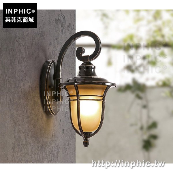 INPHIC-美式背景牆工業風壁燈庭院大門花園客廳復古陽臺走廊