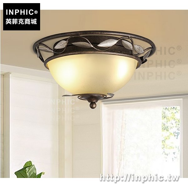 INPHIC-復古美式燈具走廊陽臺廚房吸頂燈臥室玄關歐式工業風