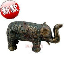 INPHIC-陶藝仿青銅大象原創手工家居陶藝工藝品擺飾600-14