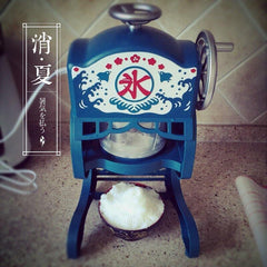 INPHIC-外銷日本韓國 電動 手動 復古手搖刨冰機 商用營業用 贈變壓器 剉冰機 冰品 夏日