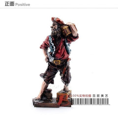 INPHIC-歐式人物擺飾 加勒比 海盜雕塑工藝品 家居裝飾品 創意