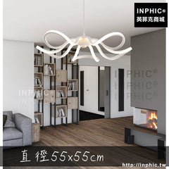 INPHIC-吊燈led北歐燈具客廳燈簡約直徑55x55cm現代 餐廳燈花型