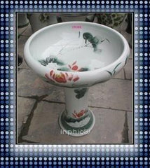 INPHIC-陶瓷瓷器大魚缸金魚缸烏龜缸手工描繪圖案青魚缸彩色