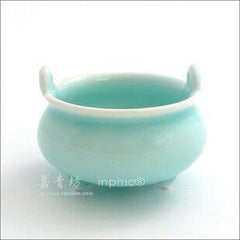 INPHIC-小香爐 熏香爐 弟窯 粉青 陶瓷熏香爐 青瓷擺飾