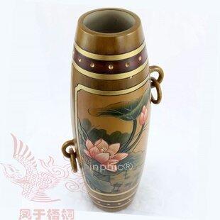 INPHIC-3#長鼓荷韻原創手工陶藝陶器陶瓷工藝品擺飾
