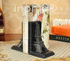 INPHIC-歐美風格 巴黎鐵塔艾菲爾鐵塔書靠書立書架書房擺飾