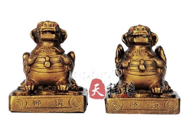 INPHIC-開運 開光純銅貔貅擺件開業招財避邪吉祥物工藝品客廳家居裝飾擺設