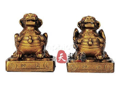 INPHIC-開運 開光純銅貔貅擺件開業招財避邪吉祥物工藝品客廳家居裝飾擺設