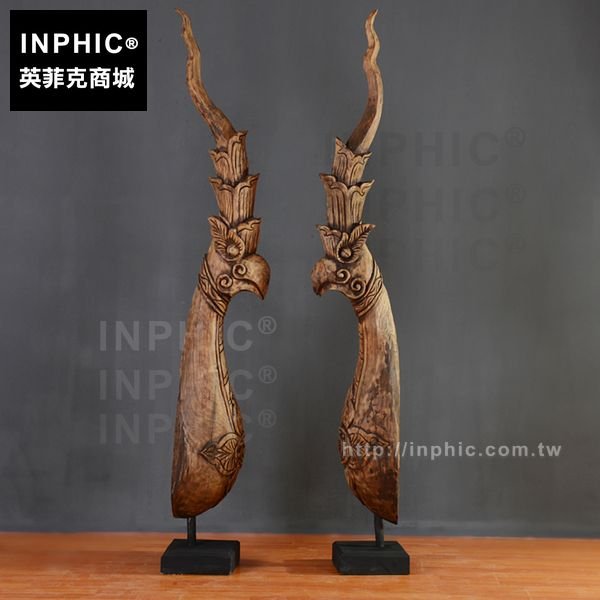 INPHIC-落地東南亞居家飾品裝飾品泰國門廳擺設擺飾木雕