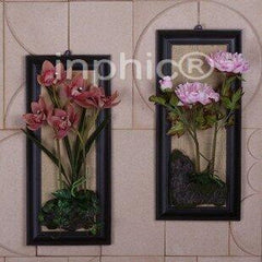 INPHIC-歐式複古壁掛仿真花 創意家居牆飾掛飾壁飾 牆壁裝飾仿真假花
