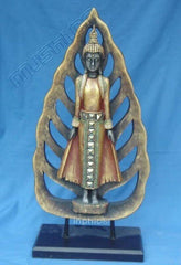 INPHIC-東南亞風格 佛像 泰國風情 家居飾品 樹脂擺飾 玄關傢俱 蓮葉站佛