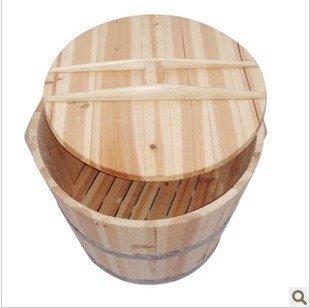 INPHIC-木桶 大款蒸米桶 蒸飯木桶 原木木桶飯桶蒸飯桶 30cm