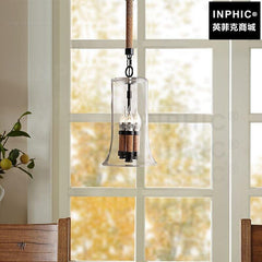 INPHIC-裝飾吊燈吧臺玻璃北歐蠟燭