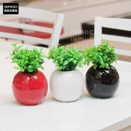 INPHIC-家飾 工藝品擺件裝飾品擺設 時尚圓球小花插