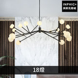 INPHIC-玻璃球吊燈客廳現代餐廳燈具北歐簡約-18燈