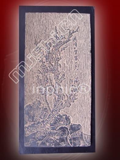 INPHIC-中式裝飾畫 壁飾掛件 中式壁掛 牆飾 壁畫 玄關 古典四君子之梅