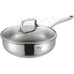 INPHIC-煎鍋 平底鍋 不鏽鋼 德國工藝 複合多層底