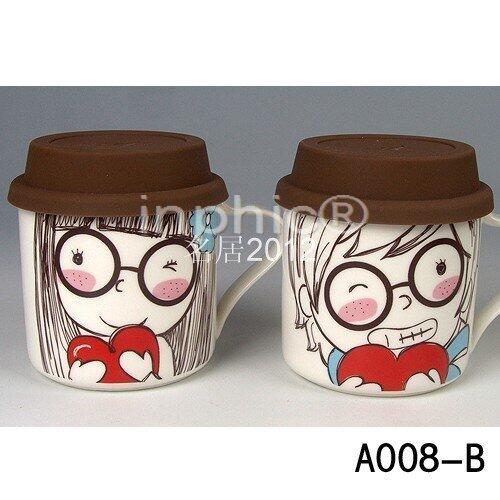 INPHIC-杯陶瓷杯笑臉杯表情杯有附手柄水杯馬克杯咖啡杯