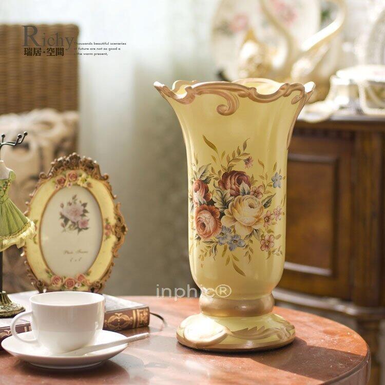 INPHIC-手繪花瓶桌擺仿真花花器