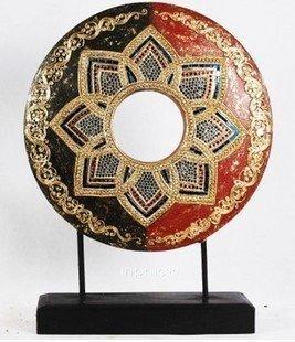 INPHIC-東南亞 木雕 家居飾品 泰國風情 工藝品 金箔 擺設 擺飾B