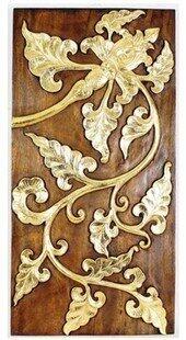 INPHIC-壁飾掛飾 泰式裝飾畫 木雕畫柚木浮雕