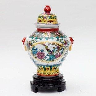 INPHIC-ZF-D028 景德鎮 陶瓷 花鳥儲物罐 裝飾 擺飾 工藝品裝飾