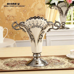 INPHIC-新款白瓷花瓶花器 現代擺飾 花插瓷器工藝品 家居裝飾品擺設