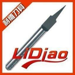 INPHIC-雕刻刀雕刻刀具電腦雕刻機刀具雕刻機刀具雙色板刀-平底尖刀