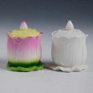 INPHIC-宗教 佛教用品 蓮花聖水杯供水杯香熏爐 2款可選