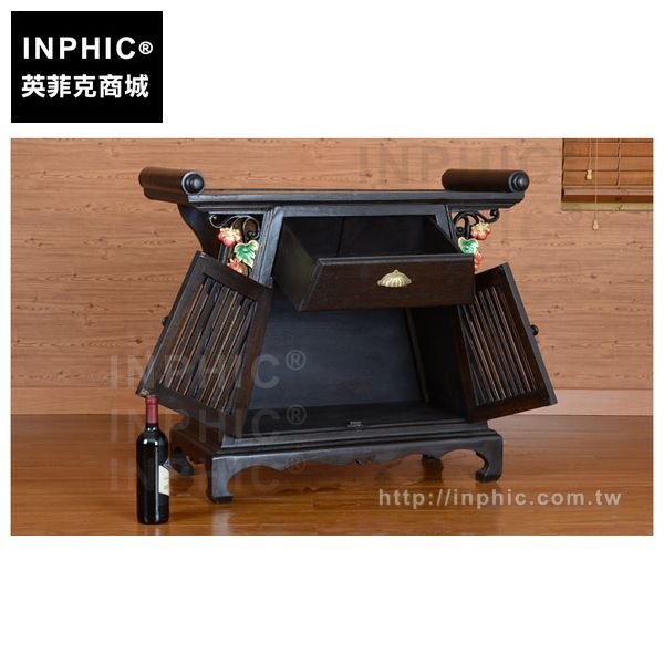 INPHIC-門廳泰國傢俱雕花藤編玄關櫃裝飾櫃子東南亞