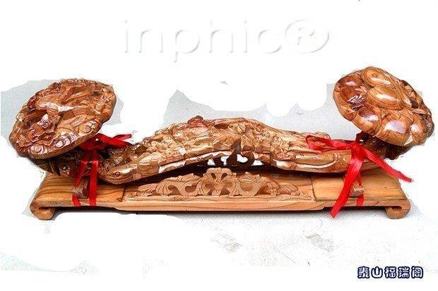 INPHIC-60cm 桃木【喜上眉梢】雙頭如意擺件桃木工藝品、擺件