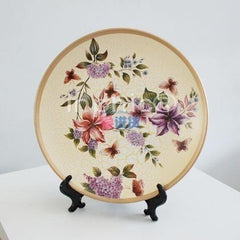 INPHIC-手繪裝飾盤 桌面擺飾 陶瓷圓盤 裝飾家居桌面