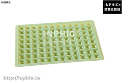 INPHIC-做冰格製冰盒凍冰塊模具家用冰箱做冰棒磨具製冰盒輔食盒冷凍盒子-96格綠色