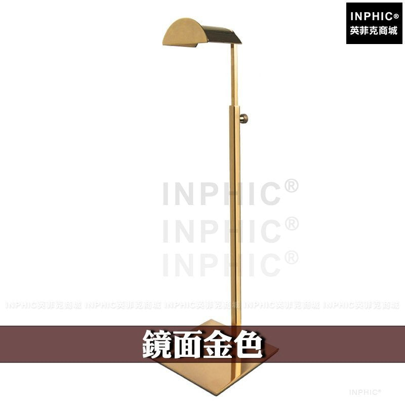 INPHIC-展示道具包架展架掛架專櫃櫥窗陳列架不鏽鋼展示架-鏡面金色