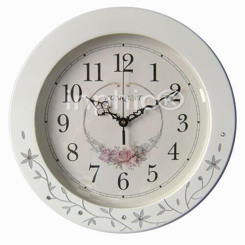 INPHIC-創意時尚 簡約田園靜音 客廳掛鐘