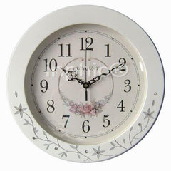 INPHIC-創意時尚 簡約田園靜音 客廳掛鐘