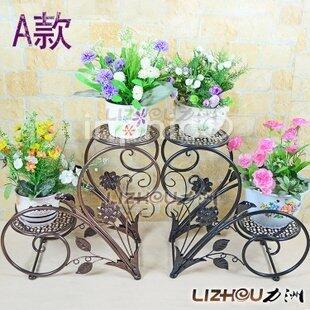 INPHIC-歐式古典花瓶 鐵藝玻璃花器 家居裝飾工藝擺設 特色擺件