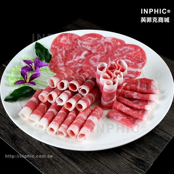 INPHIC-羊肉捲模型假菜模型火鍋料理日韓料理仿真訂做擺放模型