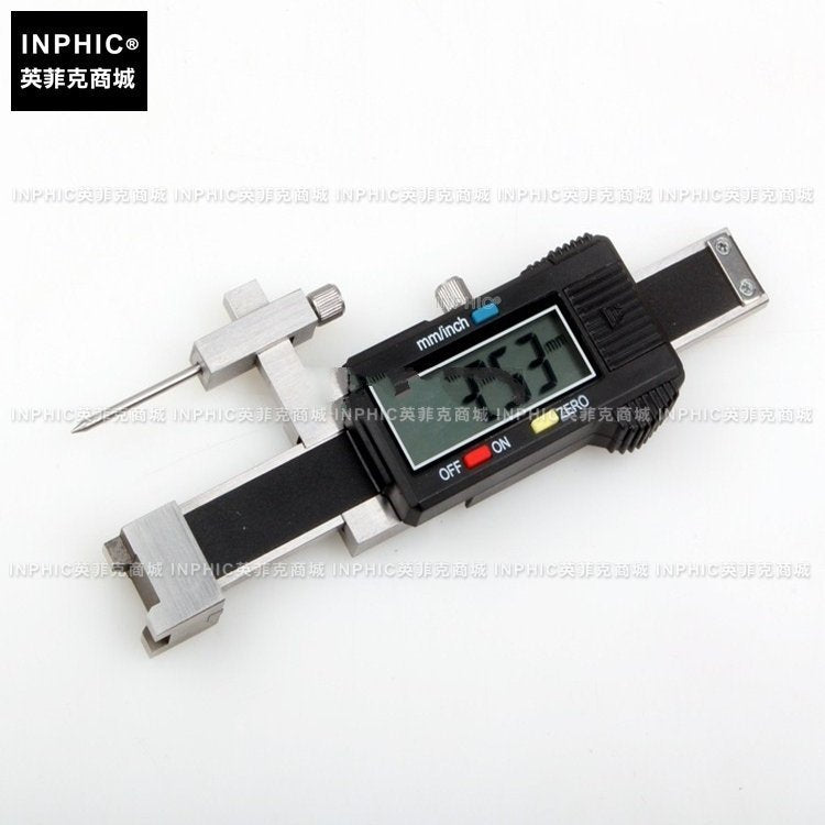 INPHIC-汽車行業用數顯面差尺/游標斷差規/面差規/段差尺 0-40mm 三點款 測量儀/測試儀/實驗儀器