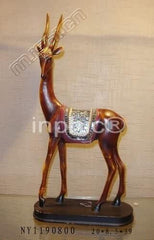 INPHIC-歐式客廳裝飾擺飾飾品泰國田園家居站姿羚羊仰頭