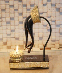 INPHIC-東南亞風格 泰式工藝品 泰國裝飾擺設 家居 飾品 擺飾 豎佛手燭臺