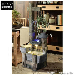INPHIC-擺飾開業落地假山喬遷流水噴泉裝飾品招財風水-