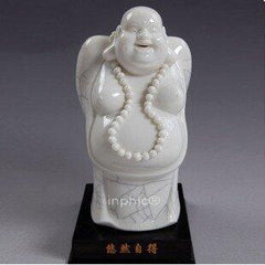 INPHIC-佛像悠然自得彌勒佛 創意 開片釉冰裂紋陶瓷
