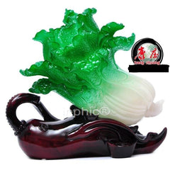 INPHIC-樹脂家居裝飾招財玉白菜財旺一生擺件