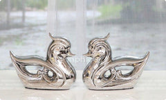 INPHIC-鴛鴦 陶瓷情侶擺飾   新房擺設 送 家裝工藝品裝飾品(單隻)