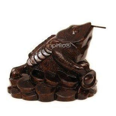 INPHIC-紅木工藝品 古木雕擺飾 三足金蟾 招財家居風水擺飾