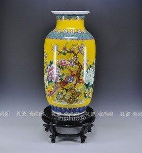 INPHIC-花瓶 陶瓷落地大花瓶 店面裝修開業裝飾品擺飾 家居客廳陶瓷