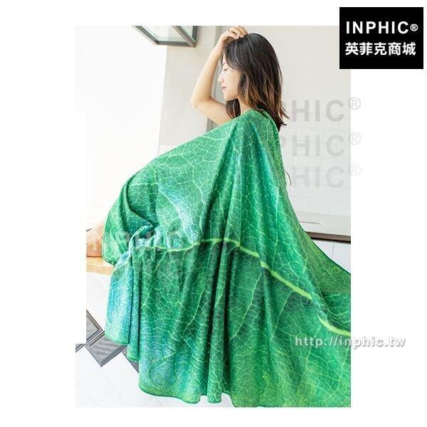 INPHIC-楊梅葉毛巾浴室浴巾樹葉風沙灘巾