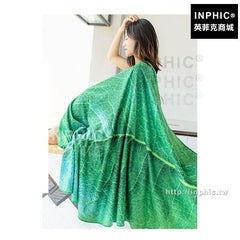 INPHIC-楊梅葉毛巾浴室浴巾樹葉風沙灘巾