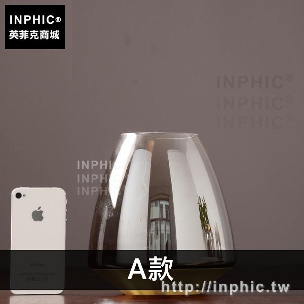 INPHIC-客廳裝飾品擺件北歐花瓶家居歐式玻璃花器美式擺設-A款
